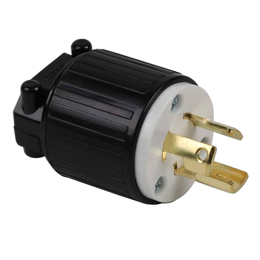 Nema L5-15P 15 Amp 125V 2 Pole 3 Wire Industrial Grade